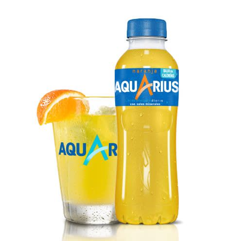 Aquarius Naranja botella 500ml.