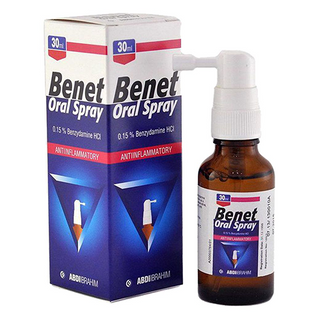 ბენეტი სპრეი ორალური 0.15% 30მლ ფლაკონი #1 0 Beneti spray 0.15% 30ml #1