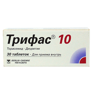 ტრიფასი ტაბლეტი 10მგ #30 0 Trifas tab 10mg #30