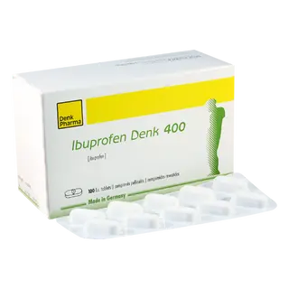 იბუპროფენი დენკი ტაბლეტი 400მგ #100 0 ibuprofen Denk 400mg tab #100