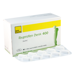 იბუპროფენი დენკი ტაბლეტი 400მგ #100 0 ibuprofen Denk 400mg tab #100