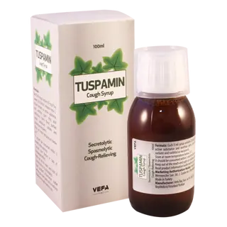 ტუსპამინი სიროფი 100მლ ფლაკონი #1 0 Tuspamin syrup 100.0