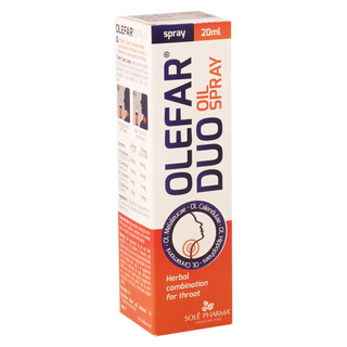 ოლეფარ დუო სპრეი ორალური 20მლ #1 0 Olefar duo spray 20ml #1