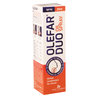 ოლეფარ დუო სპრეი ორალური 20მლ #1 0 Olefar duo spray 20ml #1