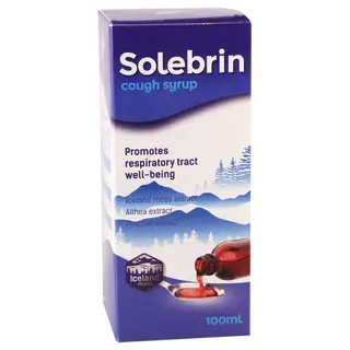 სოლებრინი სიროფი 100მლ ფლაკონი #1 0 Solebrin syrup 100ml