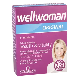 ვიტაბიოტიქსი ველვუმენი კაფსულა #30 0 WELLWOMAN CAPS #30