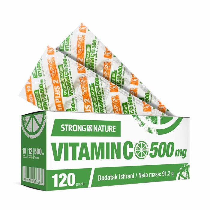 *Strong Nature Vitamin C 500mg A120