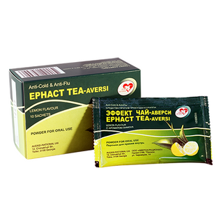 ეფექტი ჩაი ფხვნილი ორალური ხსნარის მოსამზადებლად პაკეტი #12 0 Ephect tea #12