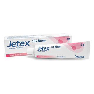 ჯეტექს კრემი 25მგ+25მგ 5გრ ტუბი  #1 0 Jetex 25mg+25mg cream 5g #1 /TR/