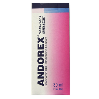 ანდორექსი სპრეი ორალური 30მლ ფლაკონი  #1 0 Andorex 30ml Spray #1 /TR/