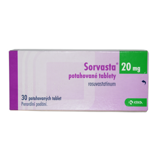 სორვასტა ტაბლეტი 20მგ #30 0 Sorvasta tab 20mg #30