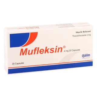 მუფლექსინი (მუსკოფლექსი) კაფსულა 4მგ #20 0 Muflexin caps 4mg #20