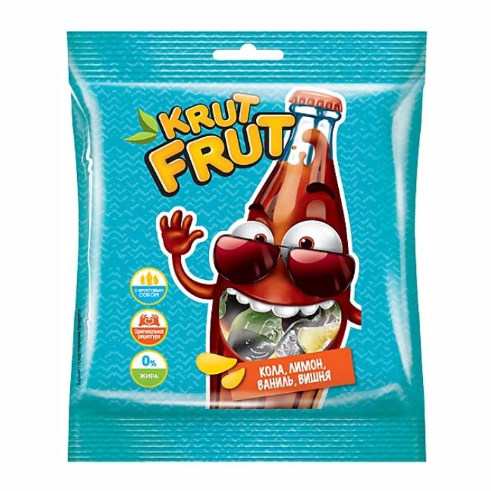 *KRUT FRUT gumene bombone oblika bocica 70gr