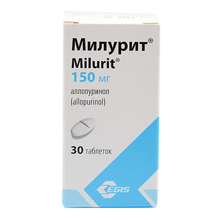 მილურიტი ტაბლეტი 150მგ #30 0 Milurit tab 150mg #30