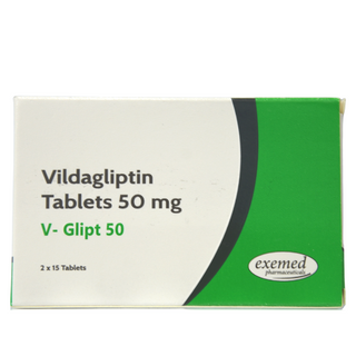 ვი-გლიპტი ტაბლეტი 50მგ #30 0 Viglipt tab 50mg #30