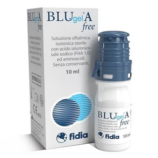 ბლუგელ - A წვეთები თვალის 10მლ ფლაკონი #1 0 Blu gel A eye drops 10ml flacon #1