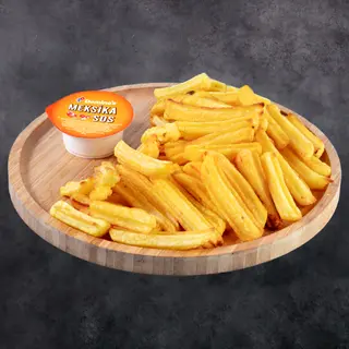 Gourmet potatoes 300 gr + Mexican sauce