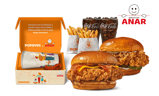 Menú Solidario Hamburguesa