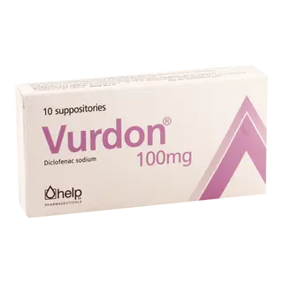 ვურდონი სანთელი 100მგ #10 0 Vurdon supp 100mg #10
