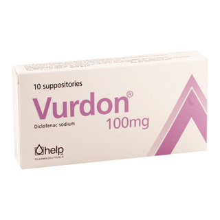 ვურდონი სანთელი 100მგ #10 0 Vurdon supp 100mg #10