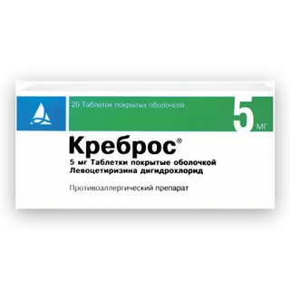 კრებროსი ტაბლეტი 5მგ #20 0 Crebros tab 5mg #20