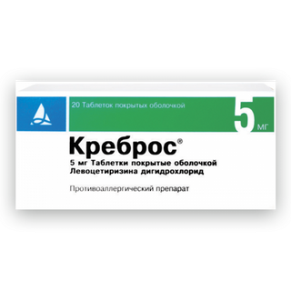 კრებროსი ტაბლეტი 5მგ #20 0 Crebros tab 5mg #20