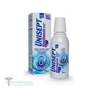 უნისეპტი პირის ღრუს სავლები ხსნარი 250მლ #1 0 Unisept mouthxwash 250.0