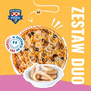 Zestaw DUO ( Pizza 30cm + przekąska)