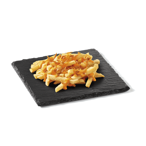 King Fries (+ Cheddar + Cebolla)