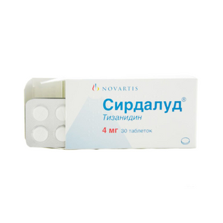 სირდალუდი ტაბლეტი 4მგ #30 0 Sirdalud tab 4mg #30