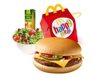 Happy Meal Cheeseburger