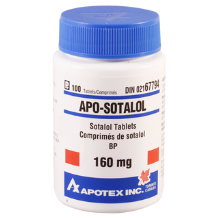 სოტალოლი-APO ტაბლეტი 160მგ #100 0 Sotalol-APO tab 160mg #100