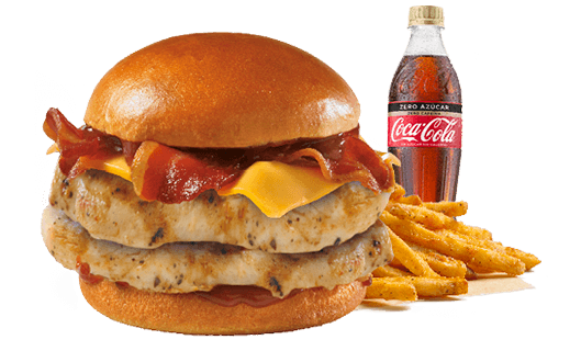 Menú The Bacon BBQ Doble Grill