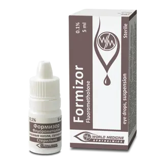 ფორმიზორი წვეთები თვალის 0.1% 5მლ #1 0 Formizor eye drops 0.1% 5.0