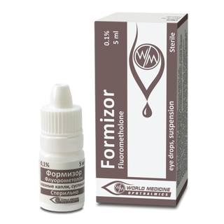 ფორმიზორი წვეთები თვალის 0.1% 5მლ #1 0 Formizor eye drops 0.1% 5.0