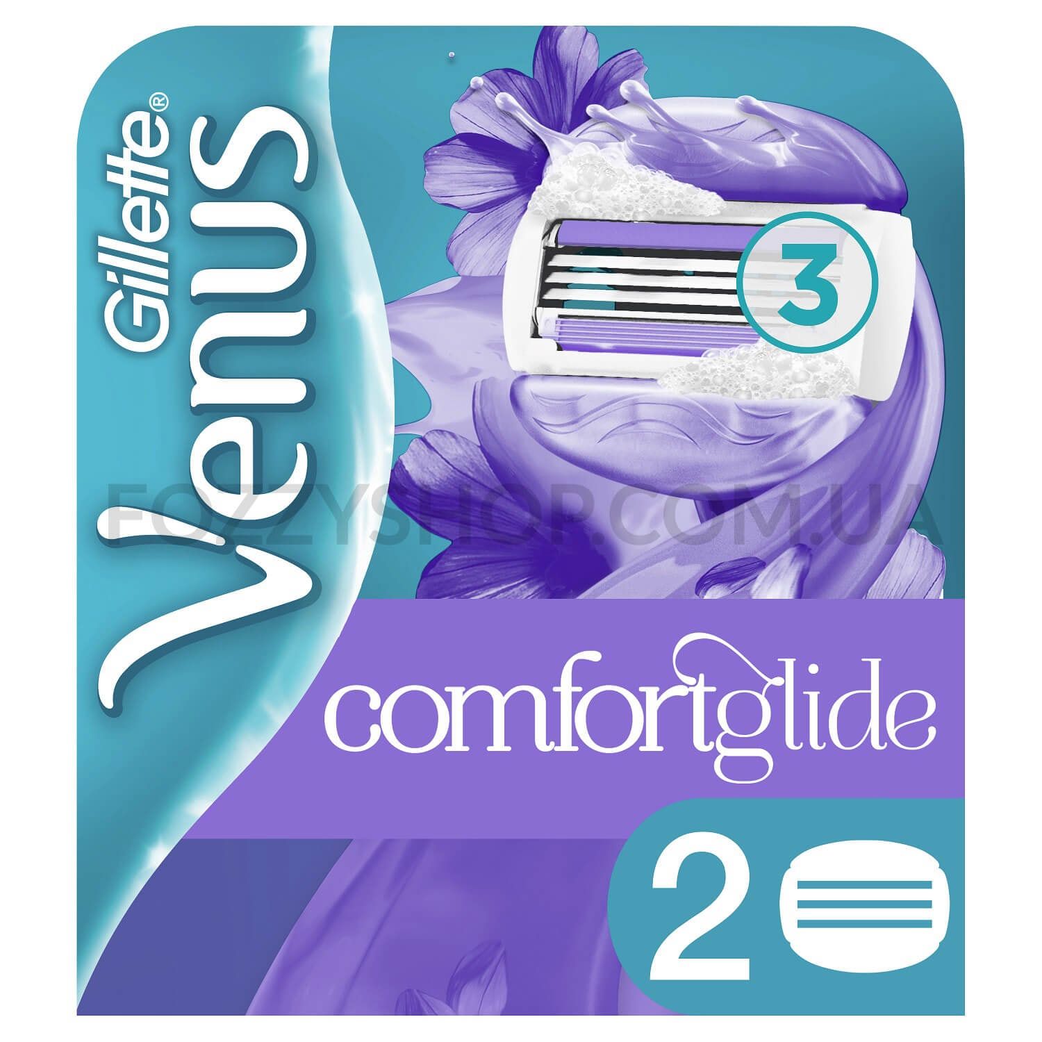 Картридж для гоління Venus Breeze c гелевою смужкою