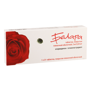 ბელარა ტაბლეტი 2მგ+0.03მგ #21 0 Belara tab 2mg+0.03mg #21