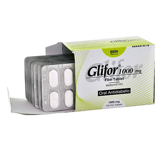 გლიფორი ტაბლეტი 1000მგ #100 0 Glifor tab 1000mg #100