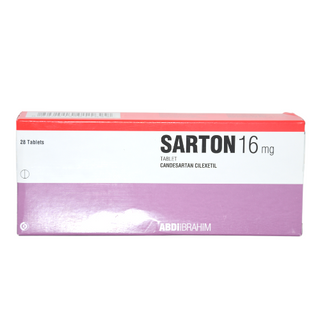 სარტონი ტაბლეტი 16მგ #28 0 Sarton tab 16mg #28