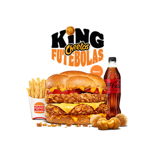 Menu King Cheetos® Futebolas® Double Crispy