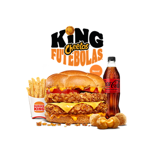 Menu King Cheetos® Futebolas® Double Crispy