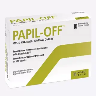 პაპილ-ოფი სანთელი ვაგინალური #10 0 PApil-of supp vag.#10