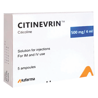 ციტინევრინი ი/მ ი/ვ ხსნარი საინექციო  500მგ/4მლ ამპულა #5 0 Citinevrin i/m i/v solution for injection 500mg/4ml amp #5
