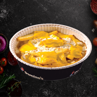 Potatoes with gourmet cheese