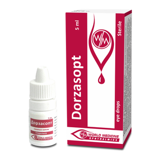 დორზასოპტი წვეთები თვალის (20მგ+5მგ)/1მლ 5მლ ფლაკონი #1 0 Dorzasopt eye drops /20mg+5mg/ml 5ml #1