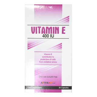 ვიტამინი E კაფსულა 400სე #30 0 Vitamin E caps 400IU #30