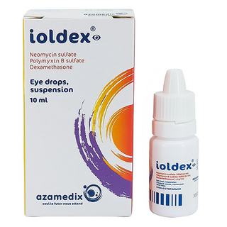 იოლდექსი წვეთები თვალის 10მლ ფლაკონი #1 0 Ioldex eye drops 10ml in vial #1