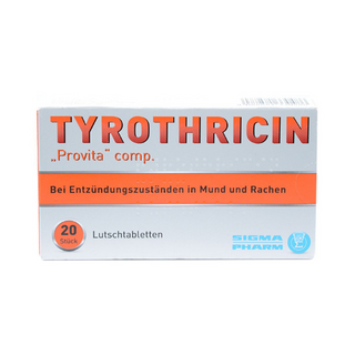 ტიროთრიცინი 'პროვიტა' ტაბლეტი საწუწნი #20 0 TYROTHRICIN Tab №20