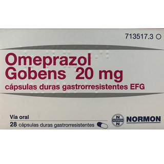 ომეპრაზოლი გობენსი კაფსულა 20მგ #28 0 Omeprazol Gobens caps 20mg #28