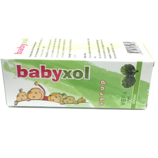 ბეიბიხოლი სიროფი 100მლ ფლაკონი #1 0 Babyxol syrup 100ml #1